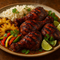 jerk chicken dish