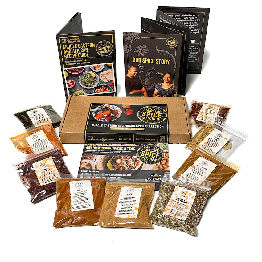 Middle Eastern Collection with 7 award winning spices and blends