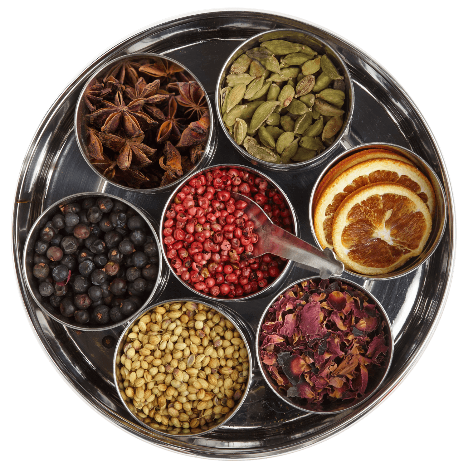 Gin Botanicals Tin with 7 Botanicals - Spice Kitchen™ - Spices, Spice Blends, Gifts & Cookware
