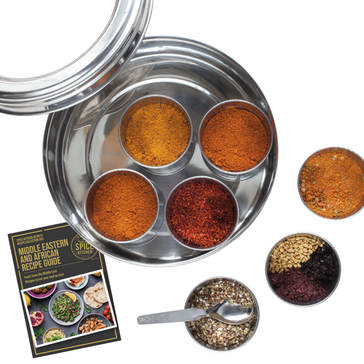 African & Middle Eastern Spice Tin with 9 Spices - Spice Kitchen™ - Spices, Spice Blends, Gifts & Cookware