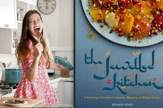 'The Jewelled Kitchen' by Bethany Kehdy & Spice Tin, 9 Spices & Handmade Silk Sari Wrap - Spice Kitchen™ - Spices, Spice Blends, Gifts & Cookware