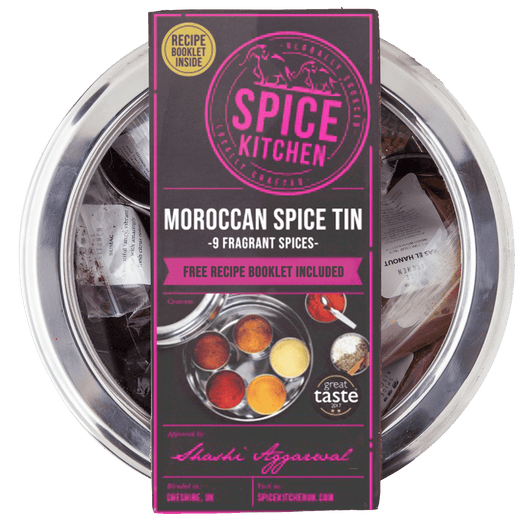 Moroccan Spice Tin with 10 Spices - Spice Kitchen™ - Spices, Spice Blends, Gifts & Cookware