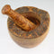 14cm Olive Wood Pestle and Mortar - 'Rustic' - Spice Kitchen™ - Spices, Spice Blends, Gifts & Cookware