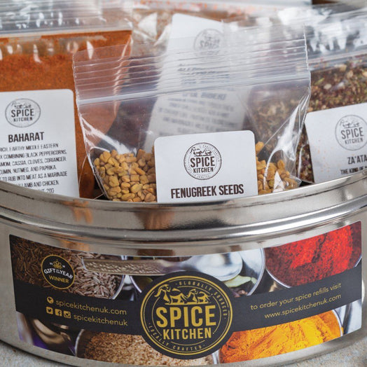 African & Middle Eastern Spice Tin with 9 Spices - Spice Kitchen™ - Spices, Spice Blends, Gifts & Cookware