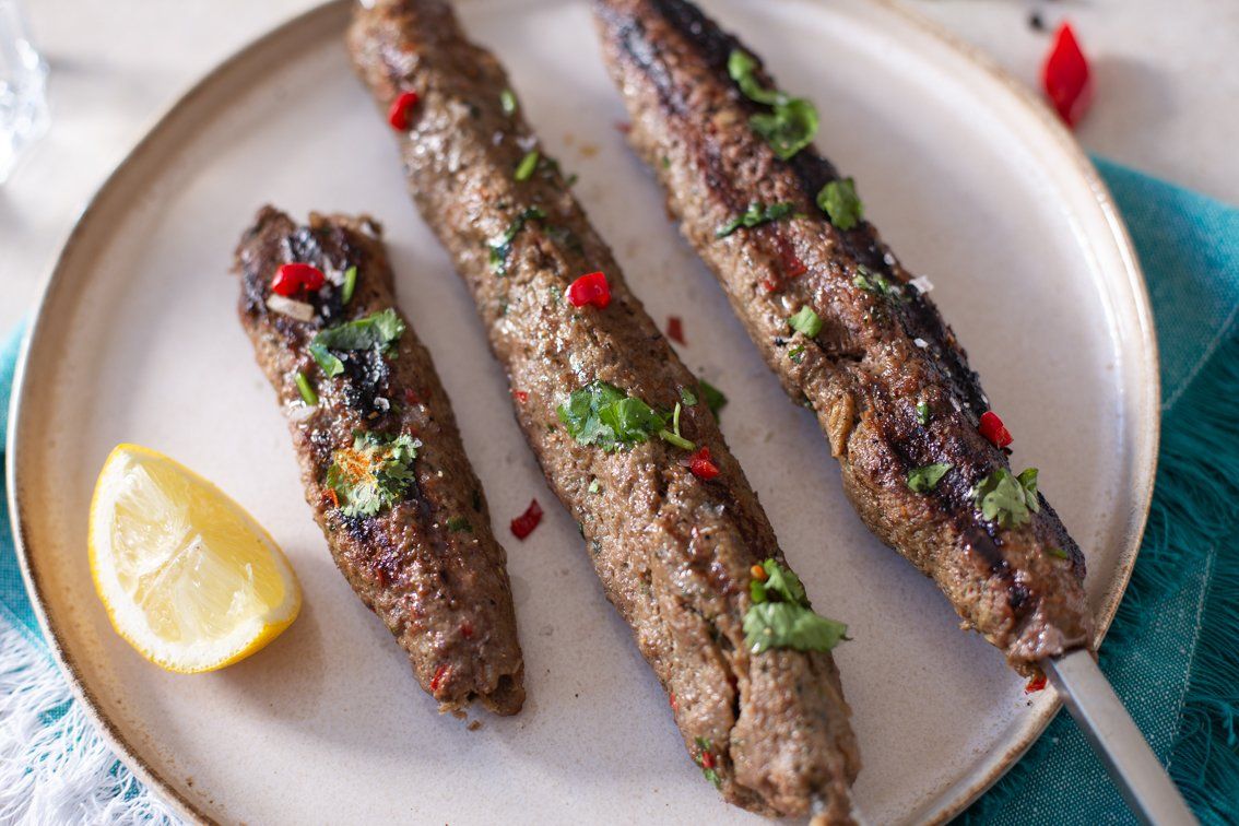 Tandoor Seekh Kebab Skewers 1 metre Authentic by Spice Kitchen UK Spice Kitchen