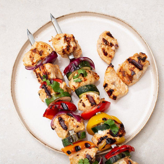 1 metre 8mm wide Square Tandoor Kebab Skewers - Spice Kitchen™ - Spices, Spice Blends, Gifts & Cookware