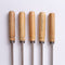 53cm 5mm wide Square Kebab Skewers for BBQ or Tandoor - Spice Kitchen™ - Spices, Spice Blends, Gifts & Cookware