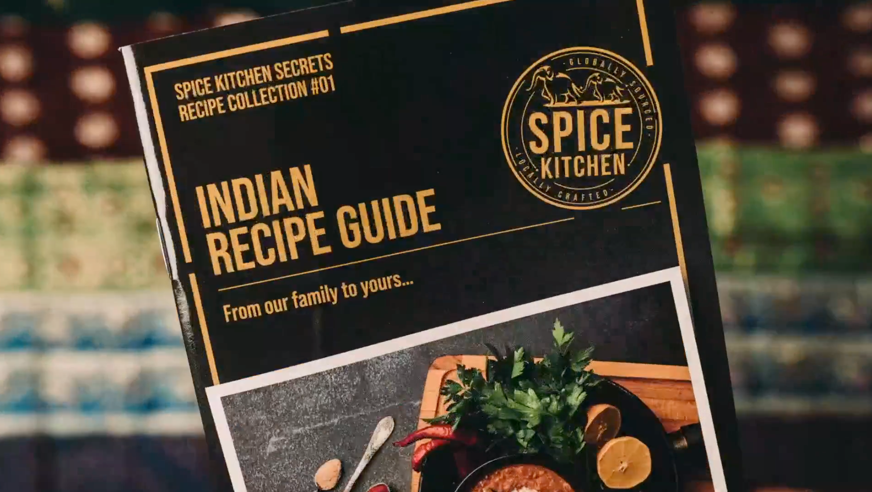 Animated Indian Spice Collection Video
