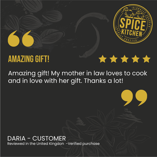Moroccan Spice Tin with 10 Spices & Handmade Silk Sari Wrap - Spice Kitchen™ - Spices, Spice Blends, Gifts & Cookware