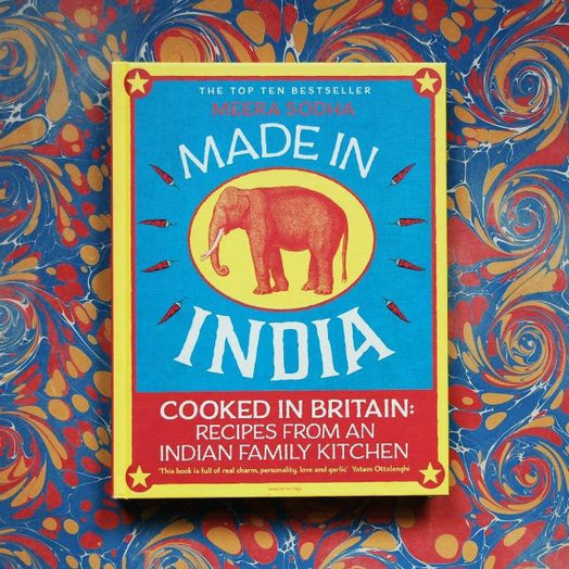 'Made in India' by Meera Sodha & Spice Tin, 9 Spices & Handmade Silk Sari Wrap - Spice Kitchen™ - Spices, Spice Blends, Gifts & Cookware